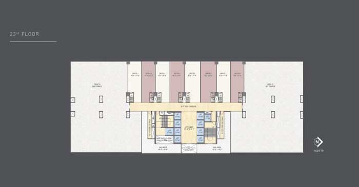 Akshar Stellar floorplan